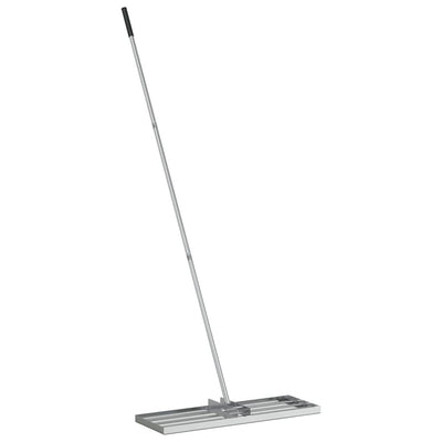 Vidaxx Gartenrechen Silber 75 x 25 x 200 cm Edelstahl