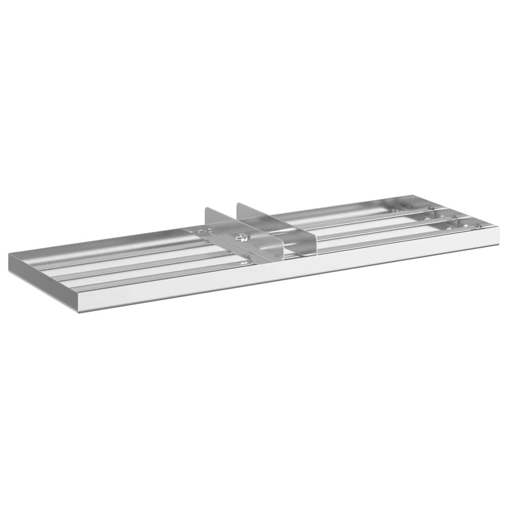 Vidaxx Ersatzkopf für Gartenrechen Silber Edelstahl