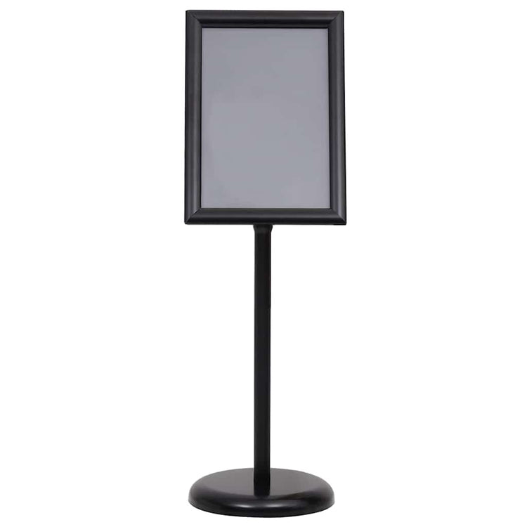 Vidaxx Posterständer 2 Stück schwarz 32,7 x 24 x 108 cm Aluminium