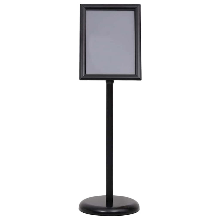 Vidaxx Posterständer 2 Stück schwarz 32,7 x 24 x 108 cm Aluminium