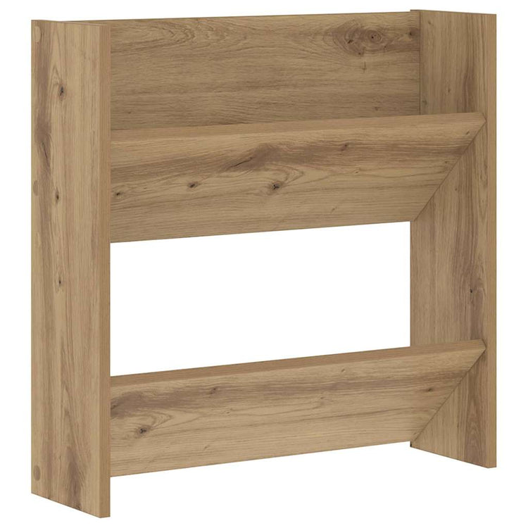 Vidaxx Schuhschrank Artisan Eiche 60 x 18 x 60 cm Holzwerkstoff