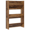 Vidaxxl Schuhschrank mit Regal Altholz 60 x 18 x 90 cm verarbeitetes Holz
