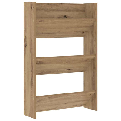 Vidaxx Schuhschrank Artisan Eiche 60 x 18 x 90 cm Holzwerkstoff