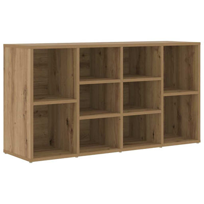 Vidaxx Schuhbank Artisan Eiche 103 x 30 x 54,5 cm aus handgefertigtem Holz