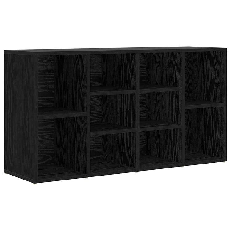 Vidaxx Schuhbank Eiche schwarz 103 x 30 x 54,5 cm Holzwerkstoff