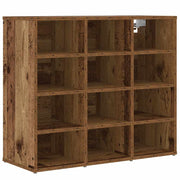 Vidaxx Schuhschrank mit Regal Altholz 77,5 x 30 x 67 cm Holzwerkstoff - afbeelding 2