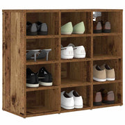 Vidaxx Schuhschrank mit Regal Altholz 77,5 x 30 x 67 cm Holzwerkstoff - afbeelding 3