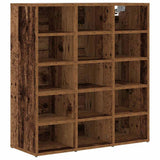 Vidaxx Schuhschrank mit Regal Altholz 77,5 x 30 x 83,5 cm Holzwerkstoff - afbeelding 2