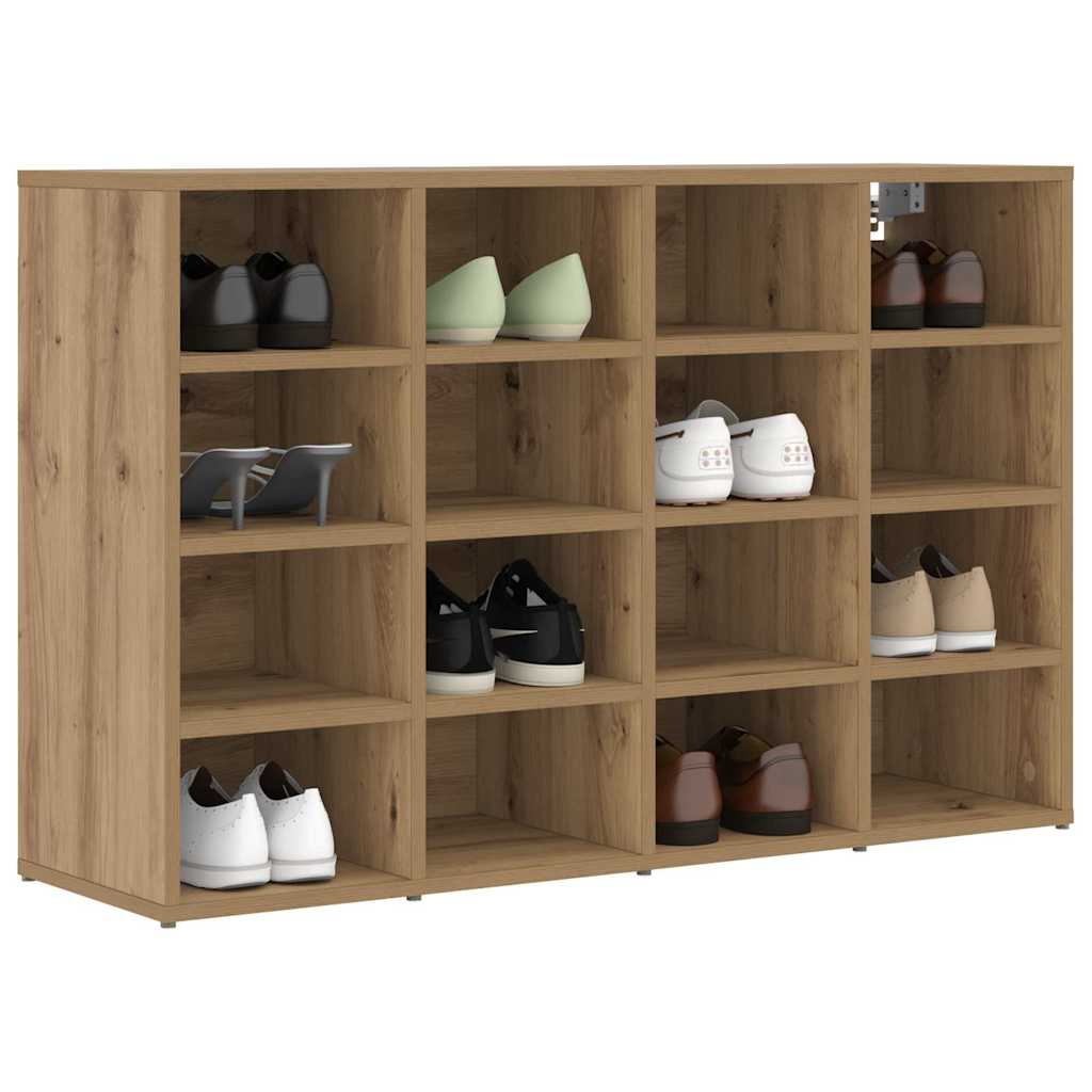 Vidaxx Schuhschrank Artisan Eiche 103 x 30 x 67 cm Holzwerkstoff