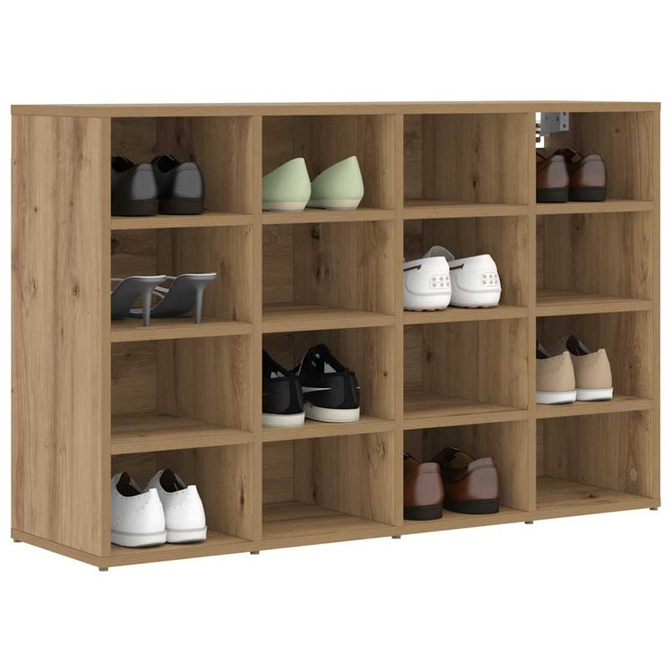 Vidaxx Schuhschrank Artisan Eiche 103 x 30 x 67 cm Holzwerkstoff