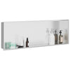 VidaXL Duschnische Silber 90 x 30 x 9,5 cm Edelstahl