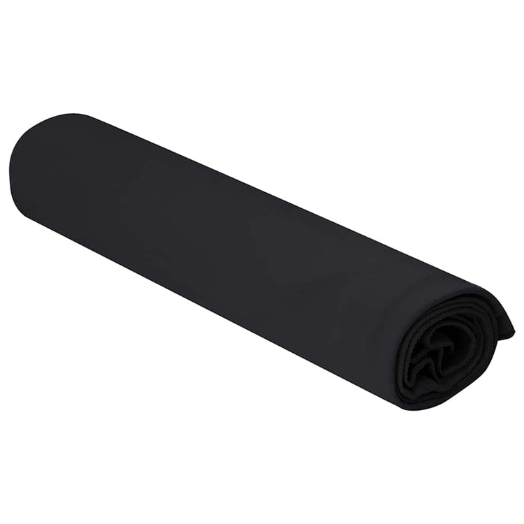 Vidaxx Sporthandtücher 2 Stück schwarz 100 x 50 cm Polyester und Polyamid