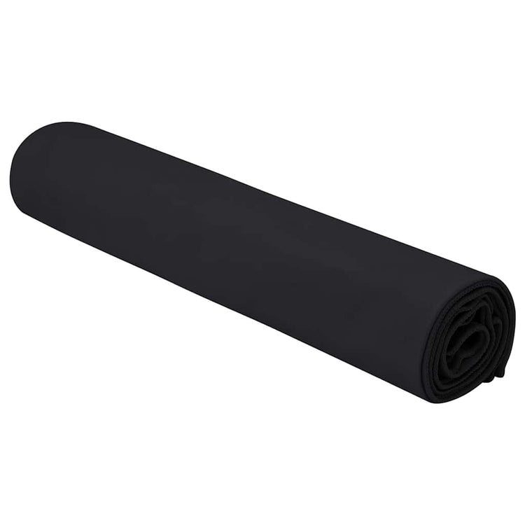 Vidaxx Sporthandtücher 2 Stück schwarz 140 x 70 cm Polyester und Polyamid