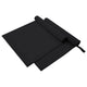 Vidaxx Sporthandtücher 2 Stück schwarz 180 x 90 cm Polyester und Polyamid