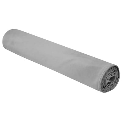 Vidaxl Sporthandtücher 2 Stück dunkelgrau 200 x 100 cm