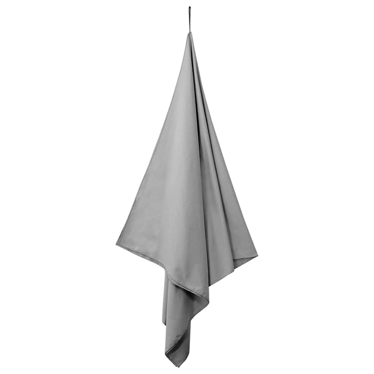 Vidaxl Sporthandtücher 2 Stück dunkelgrau 200 x 100 cm
