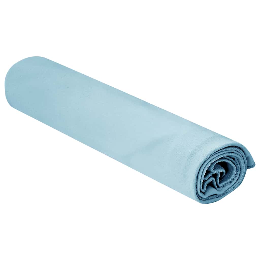 Vidaxx Sporthandtücher 2 Stück blau 100 x 50 cm Polyester und Polyamid