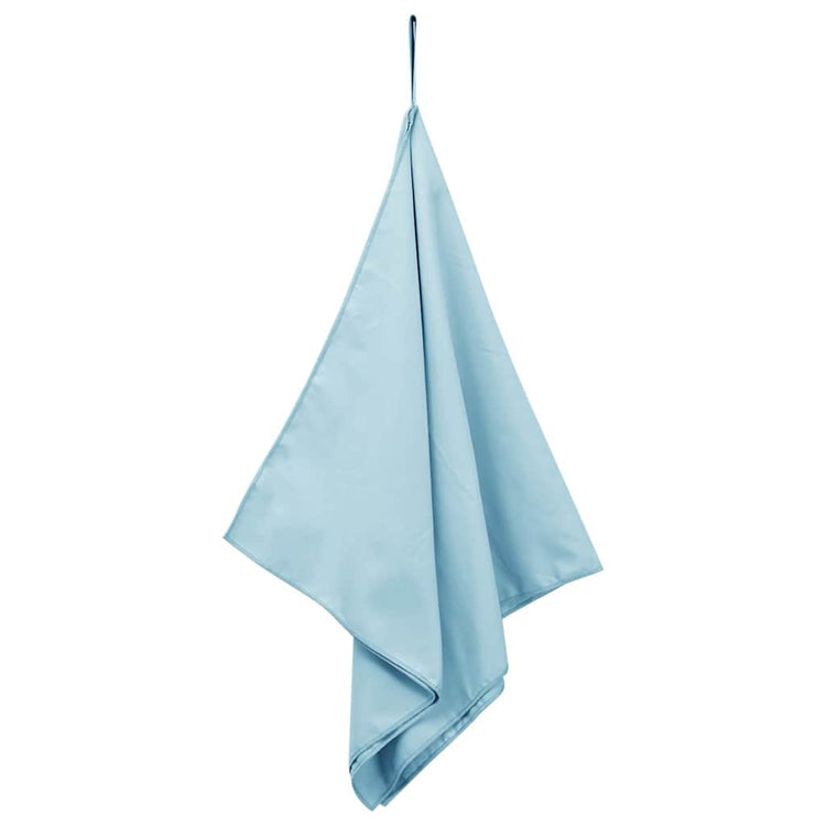 Vidaxx Sporthandtücher 2 Stück blau 100 x 50 cm Polyester und Polyamid