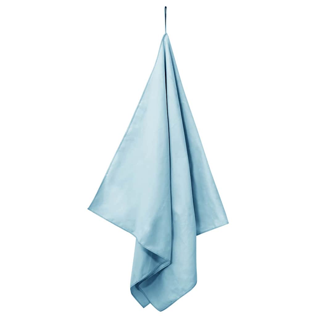 Vidaxx Sporthandtücher 2 Stück blau 140 x 70 cm Polyester und Polyamid