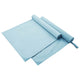 Vidaxx Sporthandtücher 2 Stück blau 180 x 90 cm Polyester und Polyamid