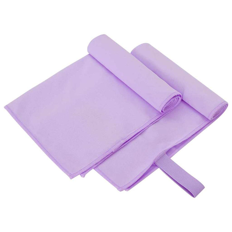 Vidaxx Sporthandtücher 2 Stk. Lila 50 x 30 cm Polyester und Polyamid