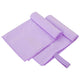 Vidaxx Sporthandtücher 2 Stk. Lila 50 x 30 cm Polyester und Polyamid