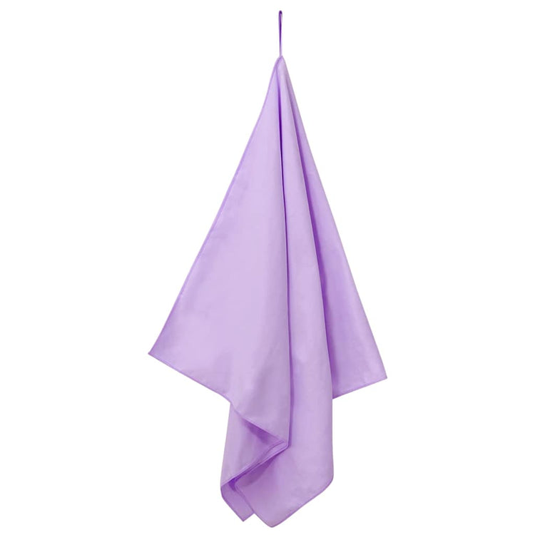 Vidaxx Sporthandtücher 2 Stk. Lila 140 x 70 cm Polyester und Polyamid