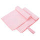 Vidaxx Sporthandtücher 2 Stück rosa 50 x 30 cm Polyester und Polyamid