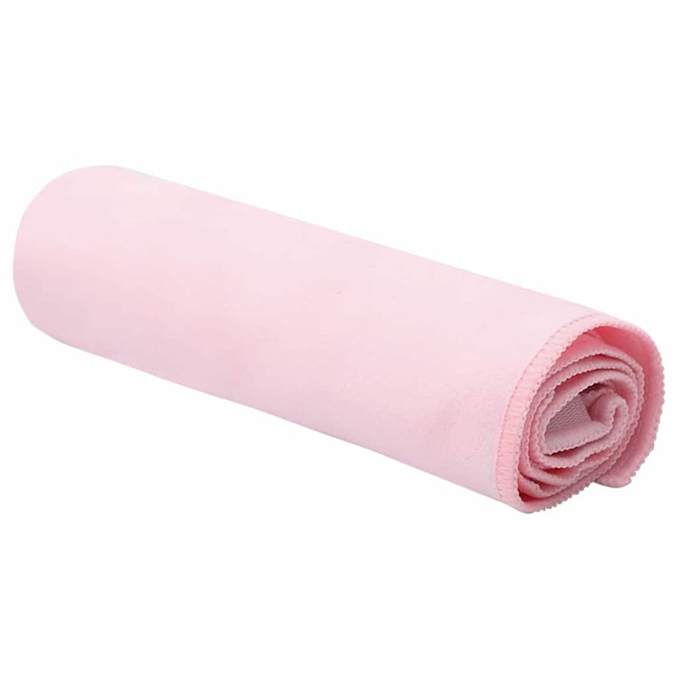 Vidaxx Sporthandtücher 2 Stück rosa 50 x 30 cm Polyester und Polyamid