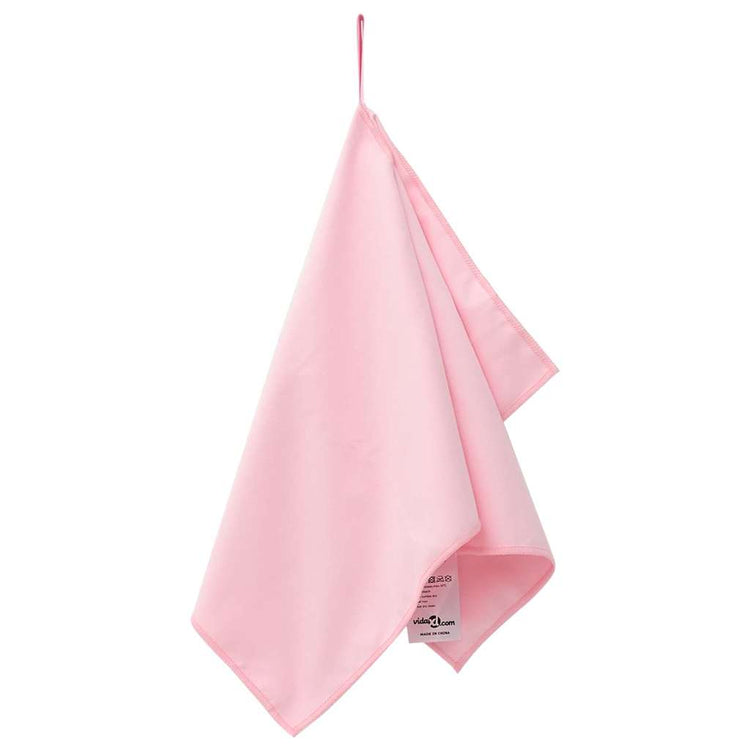 Vidaxx Sporthandtücher 2 Stück rosa 50 x 30 cm Polyester und Polyamid