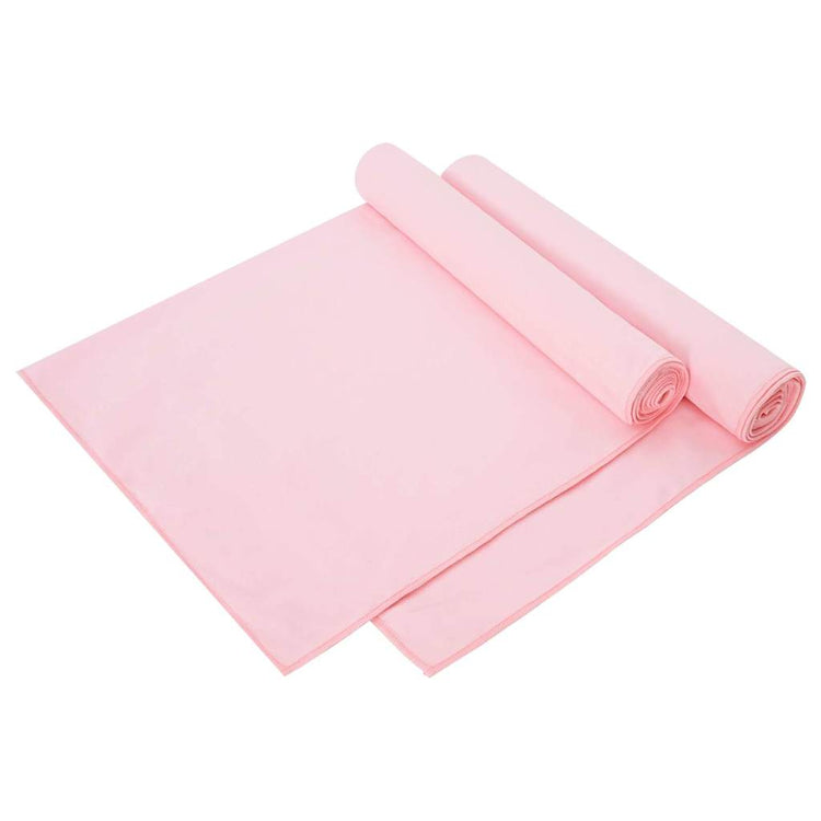 Vidaxx Sporthandtücher 2 Stück rosa 140 x 70 cm Polyester und Polyamid