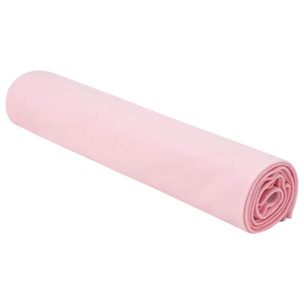 Vidaxx Sporthandtücher 2 Stück rosa 140 x 70 cm Polyester und Polyamid