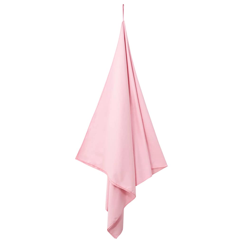 Vidaxx Sporthandtücher 2 Stück rosa 180 x 90 cm Polyester und Polyamid