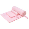 VidaXL Set Sporthandtücher 2 Stück rosa Stoff
