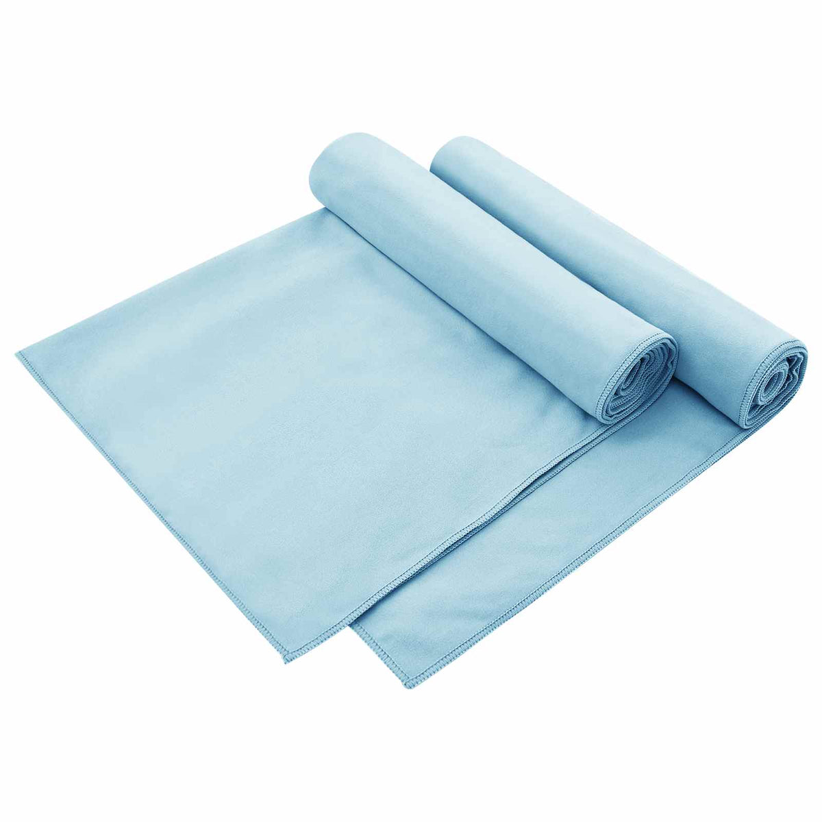 Vidaxx Outdoor-Stuhlhandtücher 2 Stück blau 130 x 60 cm