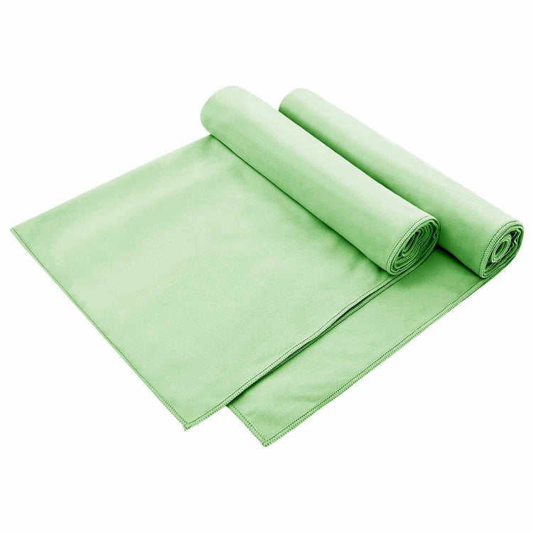 Vidaxx Outdoor-Stuhlhandtücher 2 Stück grün 130 x 60 cm