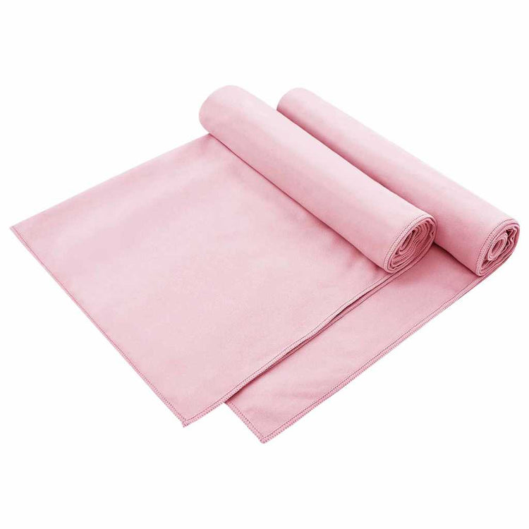 Vidaxx Outdoor-Stuhlhandtücher 2 Stück rosa 130 x 60 cm