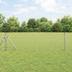 Vidaxl Zaunpfosten 2 Stk. Silber 60 cm pulverbeschichteter Stahl