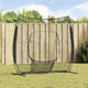 Vidaxx Baseball-Übungsnetz schwarz 250 x 106 x 209 cm Polyester