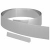 Vidaxl Gartenkante 4 Stück Silber 450 x 0,05 x 15 cm verzinkter Stahl