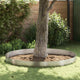 Vidaxx Gartenkante Silber 450 x 0,05 x 15 cm Edelstahl