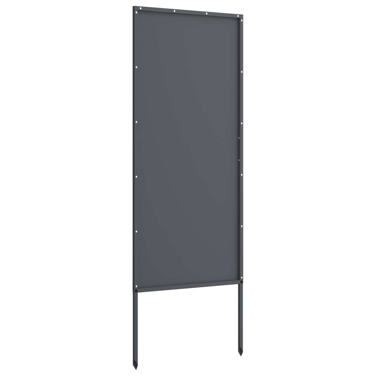 Vidaxxl Garten-Sichtschutz Anthrazit 50 x 140 cm kaltgewalzter Stahl