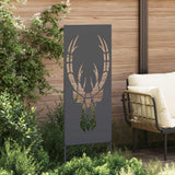 Vidaxxl Garten-Sichtschutz Anthrazit 50 x 140 cm kaltgewalzter Stahl - afbeelding 3