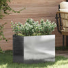 Vidaxx Gartenblumentopf Edelstahl 50 x 32 x 40 cm Edelstahl
