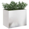 Vidaxx Gartenblumentopf Edelstahl 50 x 32 x 40 cm Edelstahl