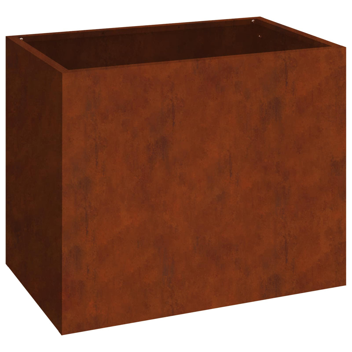 Vidaxl Gartenblumentopf Cortenstahl 50 x 32 x 40 cm Cortenstahl