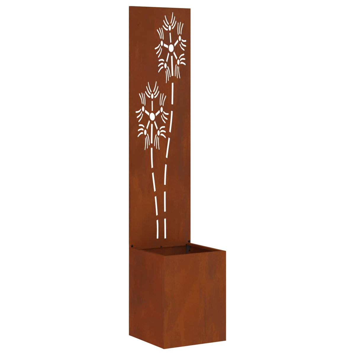 Vidaxl Garten-Sichtschutz rostig 32 x 32 x 150 cm Cortenstahl