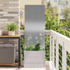 VidaXL Garten-Sichtschutz Silber 50 x 32 x 150 cm Edelstahl