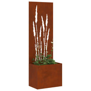 Vidaxxl Garten-Sichtschutz Laubsägearbeit rostig 50 x 140 cm Cortenstahl - afbeelding 3