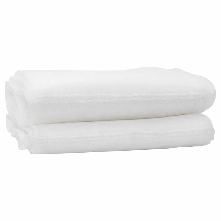 Vidaxl Insektennetz weiß 2 x 25 m Polyethylen